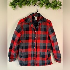 Duluth Trading Lined Flannel Shacket